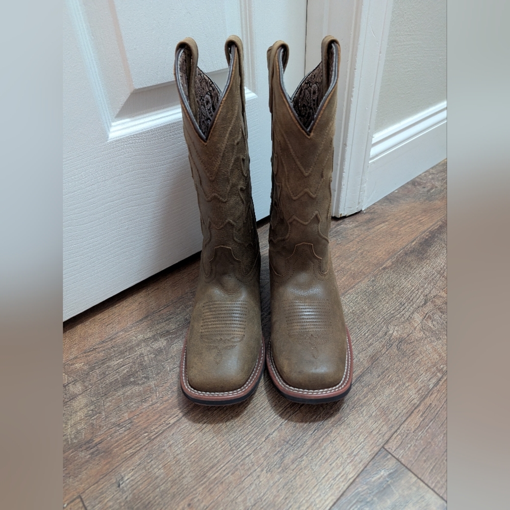 Women's Laredo Brown Western Boots